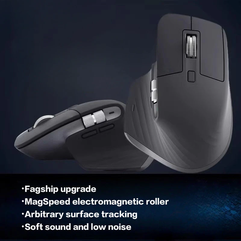 

2025 New Wireless Bluetooth Mouse Business Office Softtone Mouse Ergonomic Business Office Mouse