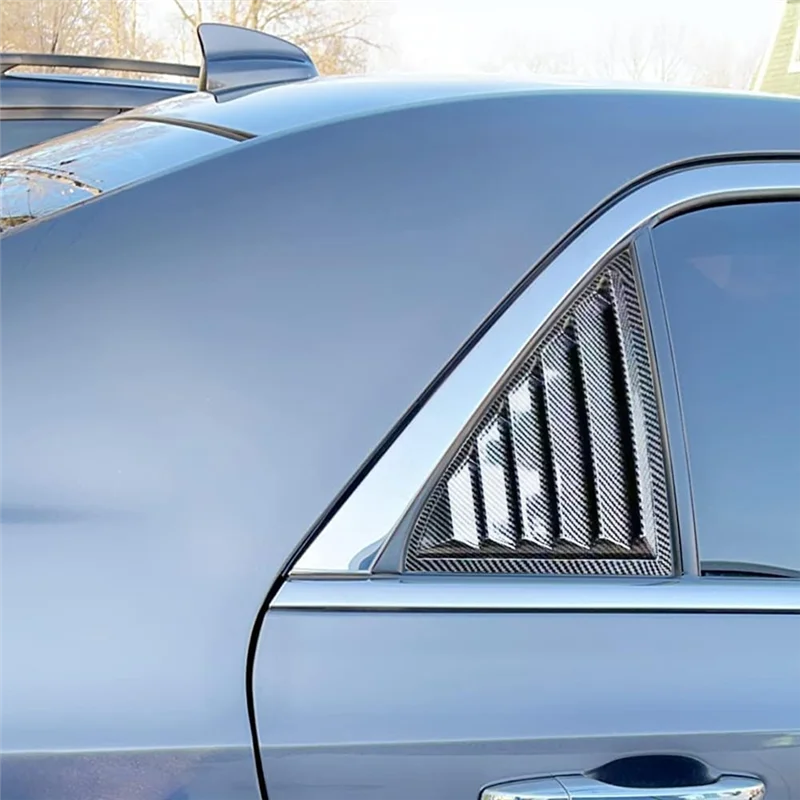 

L10A Rear Window Louver Cover For Chrysler 300C 2011-2021 Side Window Shutter Cover Trim