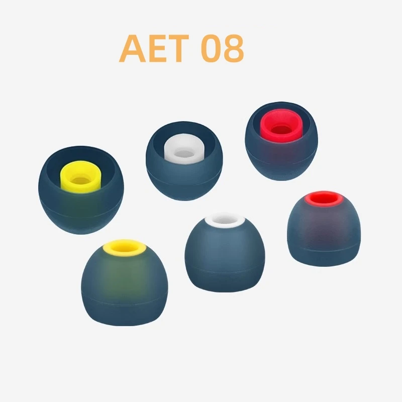 XSL AET07 غطاء سماعة الأذن AET08 غطاء سماعة الأذن غطاء سيليكون غطاء قناة مناسب لسماعات الأذن