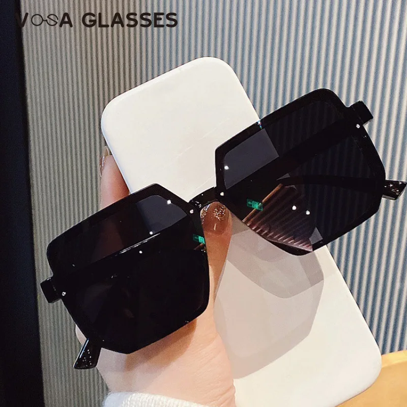 2024 New Anti-ultraviolet Women's Sunglasses Shade Driving Sunglasses Korean Version of The Trend Retro Sun Glasses Women