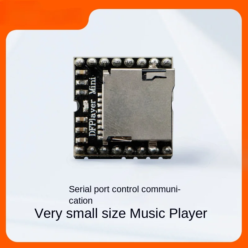 

DFPlayer Mini player small module supports TF card driver MP3/WAV/WMA