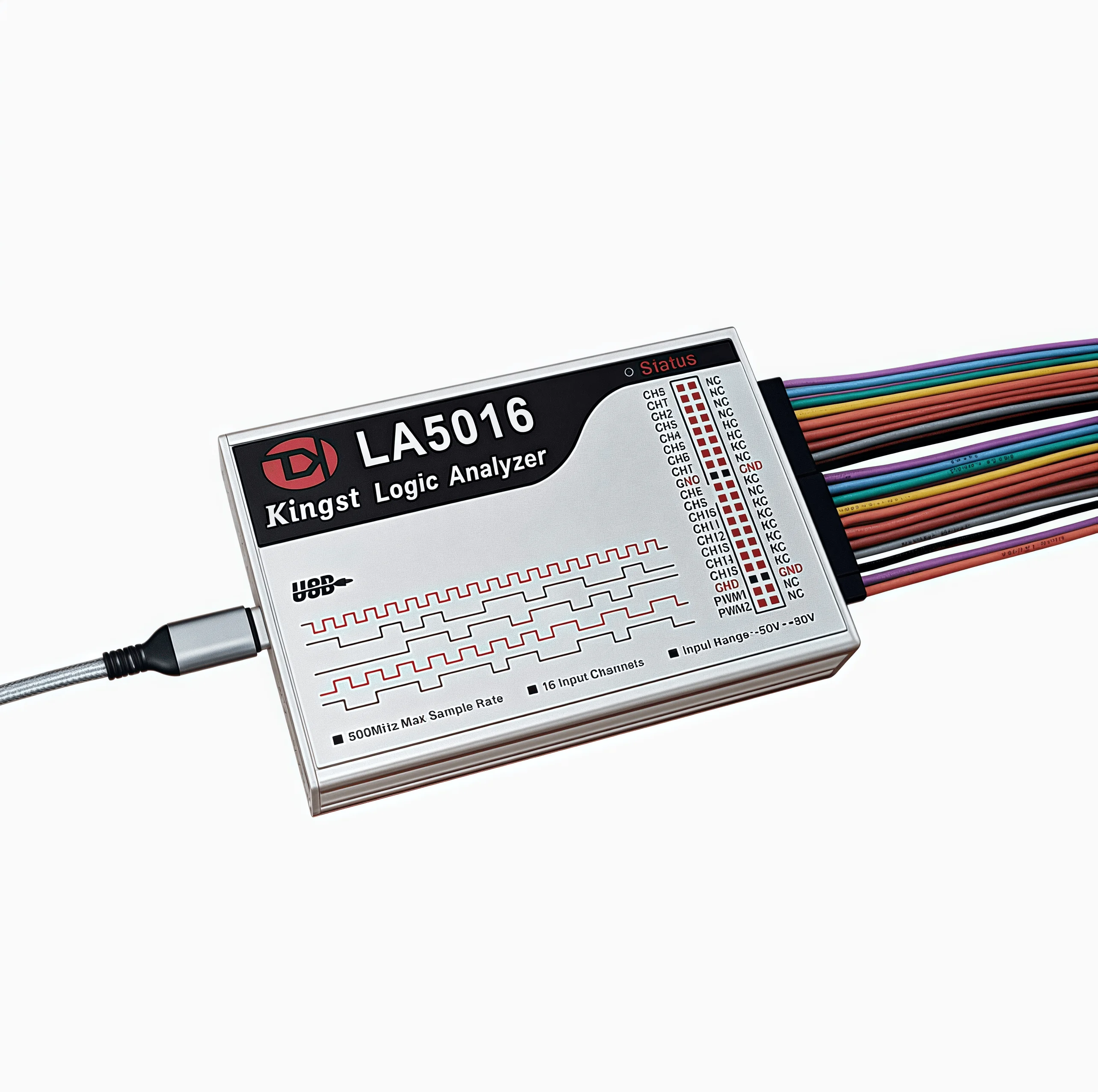 Kingst LA1010 LA2016 LA5016 LA5032 USB 로직 분석기 MCU, ARM, FPGA 디버그 도구, 영어 소프트웨어