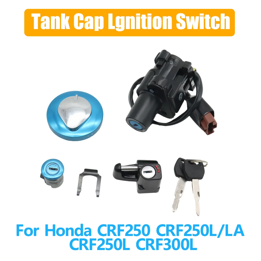 

Комплект замков зажигания, крышки топливного бака и сиденья для мотоциклов Honda CRF250, CRF250L, CRF250LA, CRF300L, CRF 250 L LA