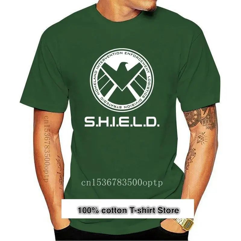 Camiseta de Marvels Agents Of Shield para hombre, camisa de manga corta de algodón para Fitness, 031712