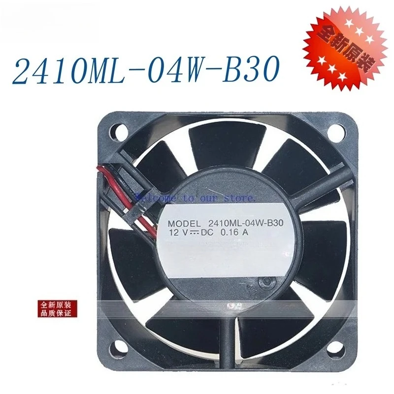

2410ML-04W-B30 Original NMB 6025 6CM DC12V 0.16A Double Ball Bearing Brushless Cooling Fan For Generic （WYH001）