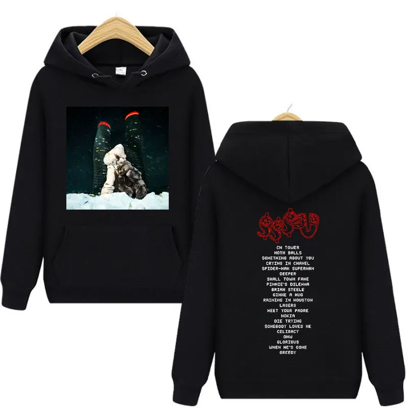 

Rapper PARTYNEXTDOOR & Drake Some Sexy Songs 4 U SSS4U Album Graphic Hoodies Men's Women's Clothing Fashion Hip Hop Pullovers