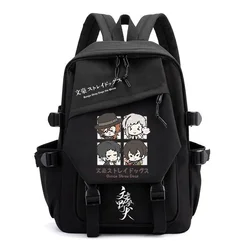 Anime Bungo kaçak köpekler karikatür sırt çantası Teenarges Schoolbag gizli sakli konusmalar erkekler kadınlar moda Cosplay dizüstü açık seyahat Mochila