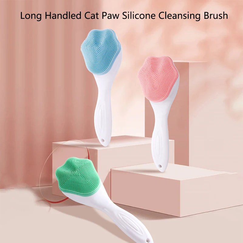 فرشاة تنظيف الوجه من السيليكون الناعم، تنظيف عميق للمسام، إزالة خلايا الجلد الميت، فرش تنظيف الوجه للنساء، أدوات العناية بالبشرة