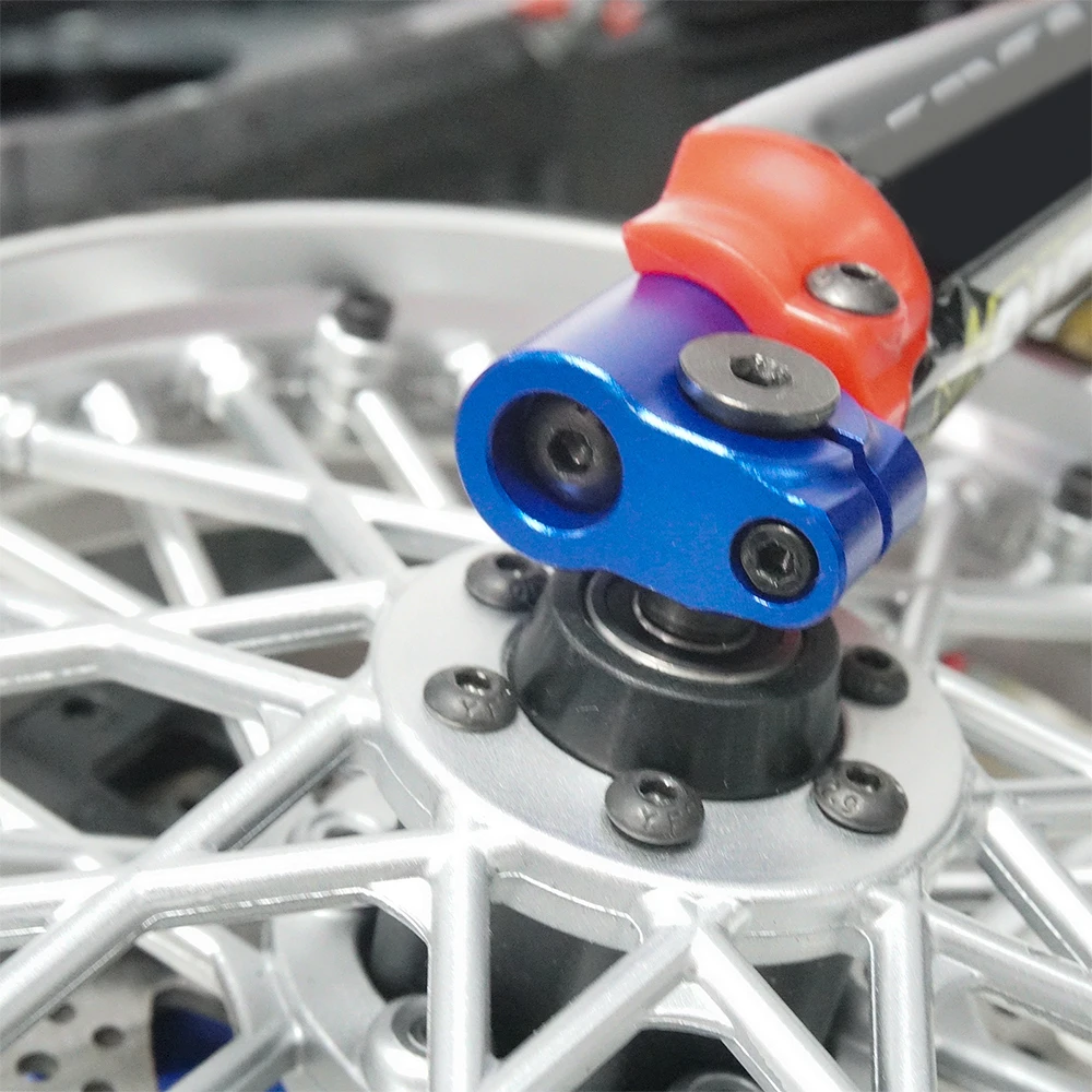 TRINOOD Aluminium Voorvork Lug Kit Voor 1/4 RC Motorfiets Promoto-MX Upgrade Accessoires