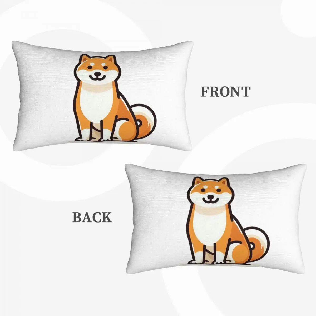 Shiba Inu_ A Comprehensive Guide Rectangle Pillowcase Cushion Cover Decorative Bedroom Bed Home Comfort Throw Pillow