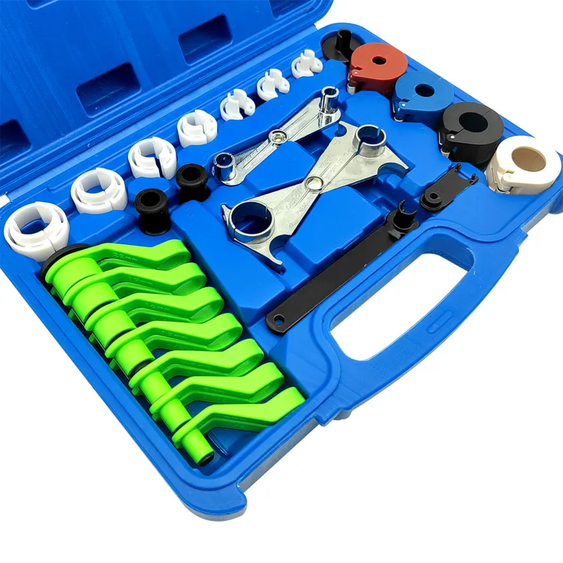 25PCS Quick Disconnect Tool Set Line Disconnect Tool Kit for A/C Fuel & Transmission Systems Fuel Line Disconnect Tools