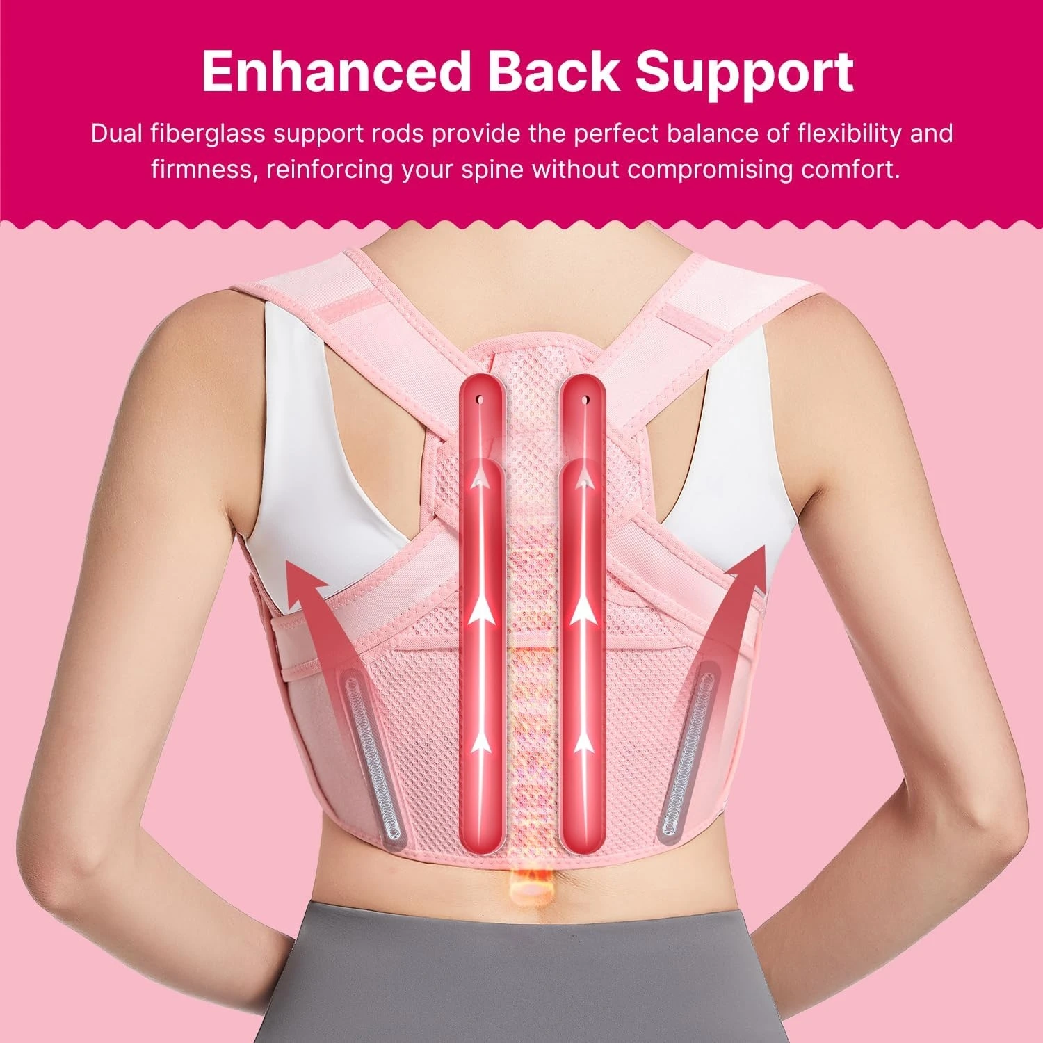 Adjustable Back Posture Brace 3