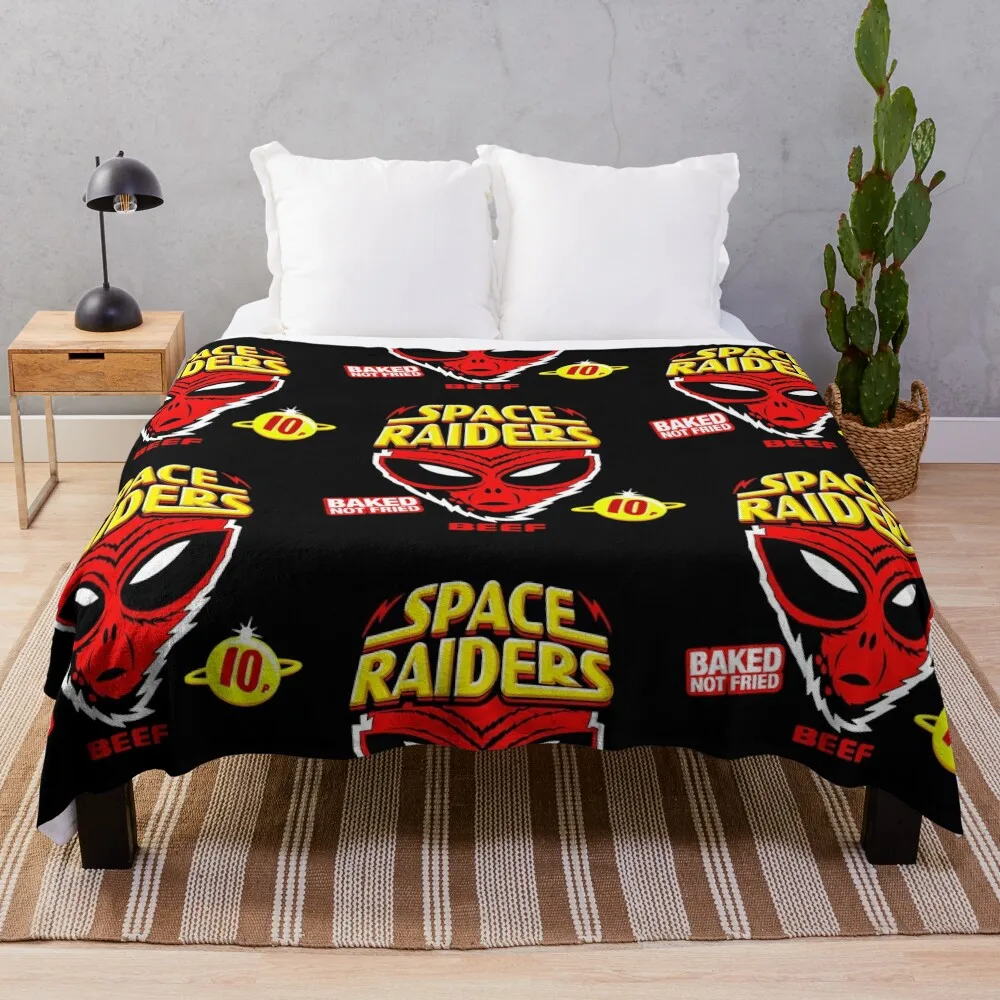 Beef Space Raiders 10p Throw Blanket Stuffeds Luxury Brand funny gift christmas gifts Blankets