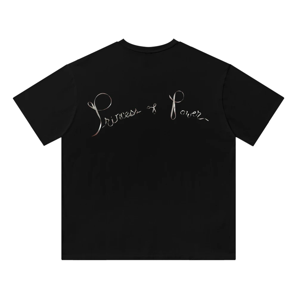 مارينا برينسيس أوف باور تور 2025 تي شيرت قطني هيب هوب قطن كم قصير تي شيرت هاراجوكو بأكمام قصيرة رقبة دائرية