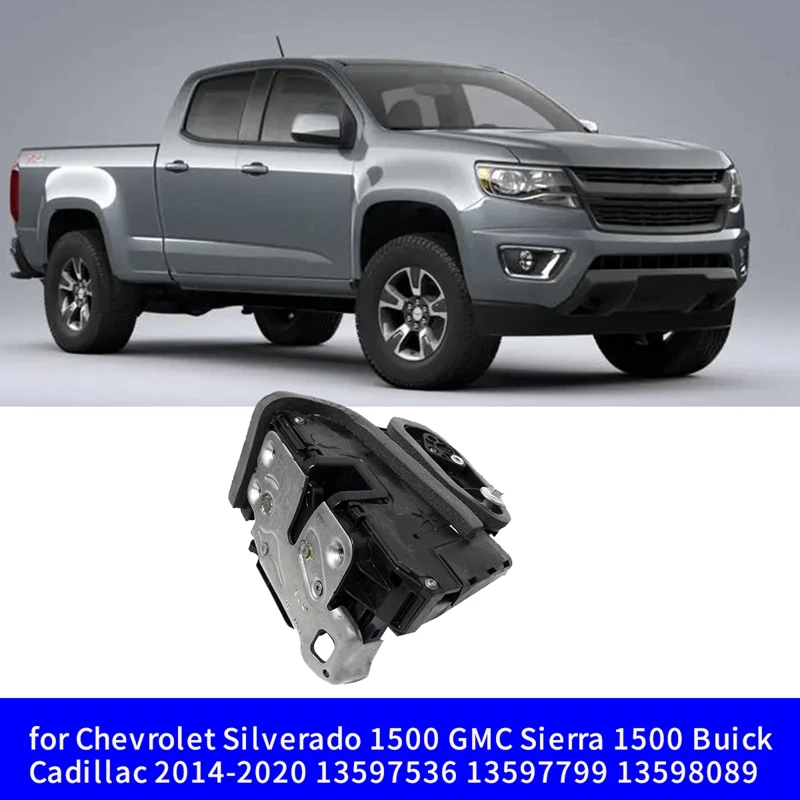 

Двигатель привода замка передней левой двери 13597536 для Chevrolet Silverado 1500 GMC Sierra 1500 2014-2020, детали 13597799 13598089