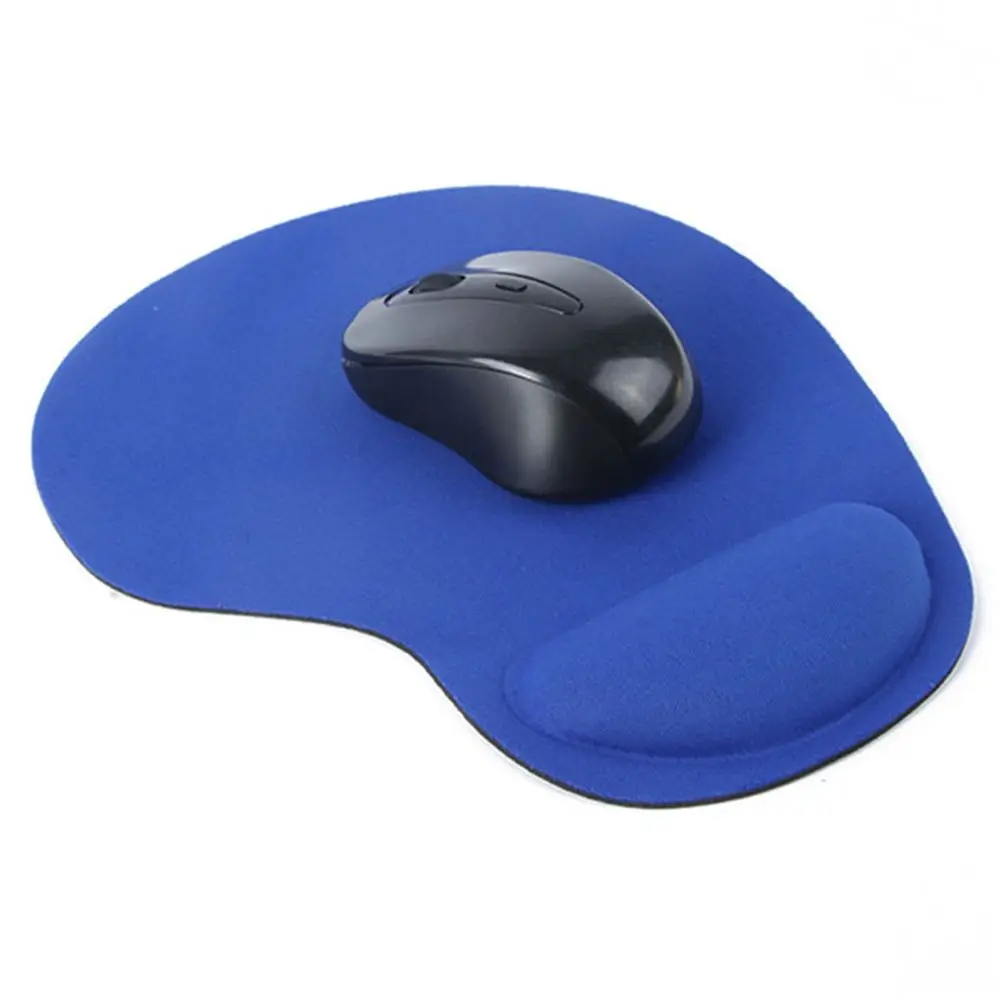 Ergonomic Wrist Rest Mouse Pad Comfortable Wrist Support Non Slip Mice Mat PC Laptop Computer Gamer Soft Solid Color Mousepad