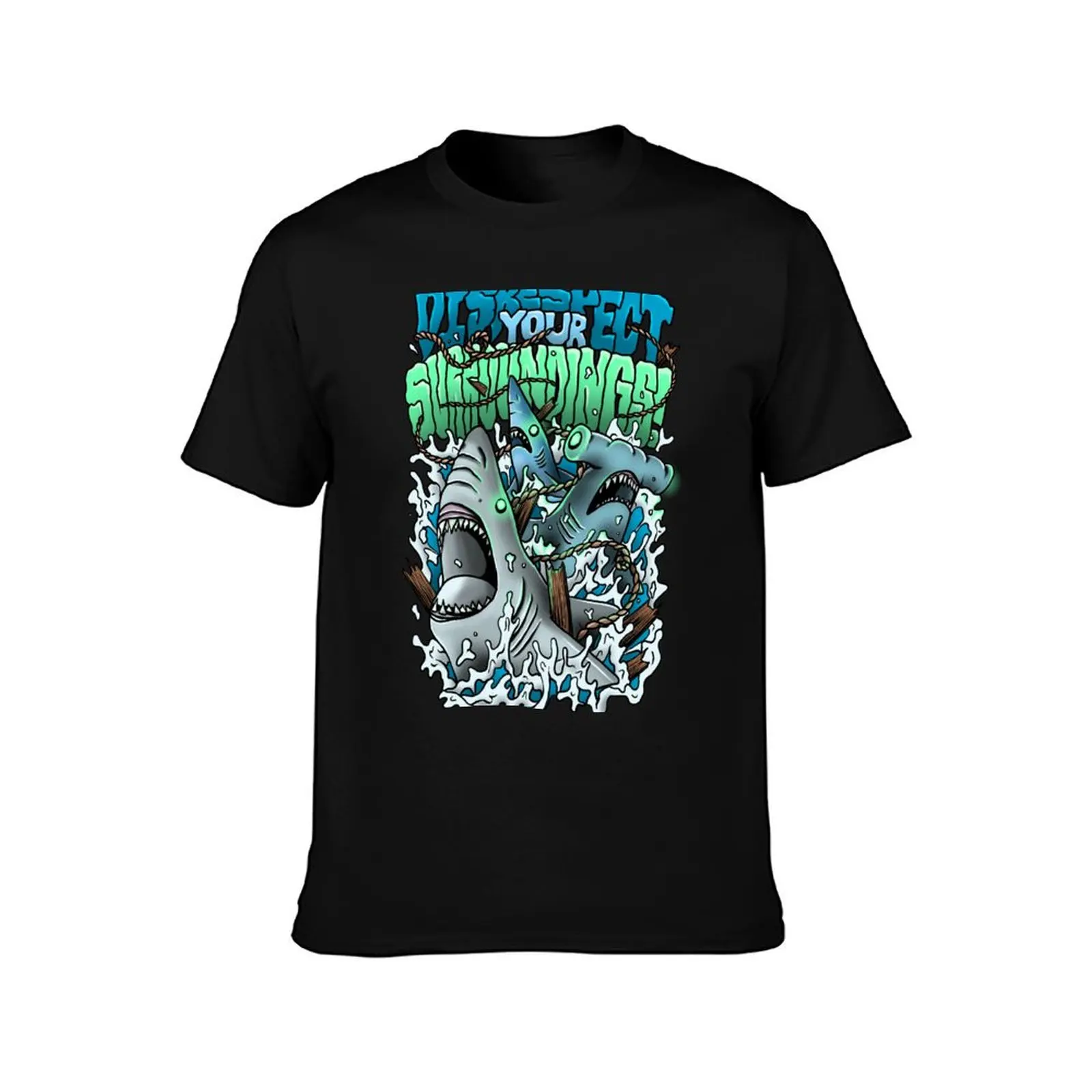 Disrespect your Surroundings T-Shirt t shirts for man pack white T-Shirt