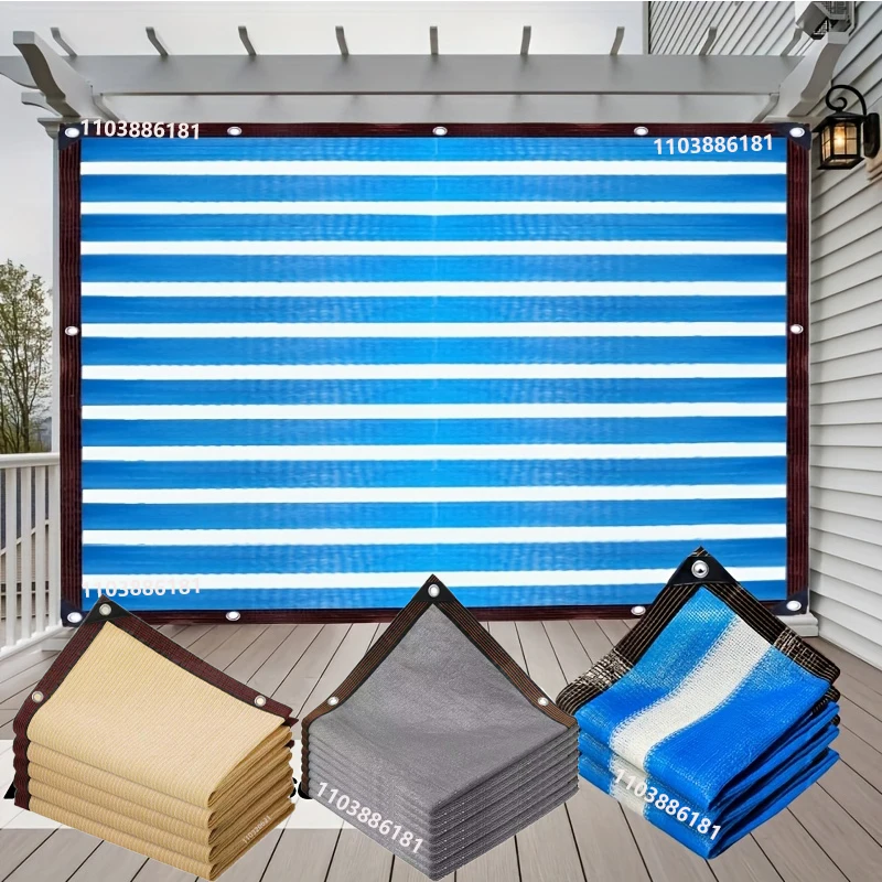 Multi Colored Outdoor Garden, Courtyard, balcony, Sunshade Net, UV Resistant Sunshade, Plant Covering Net
