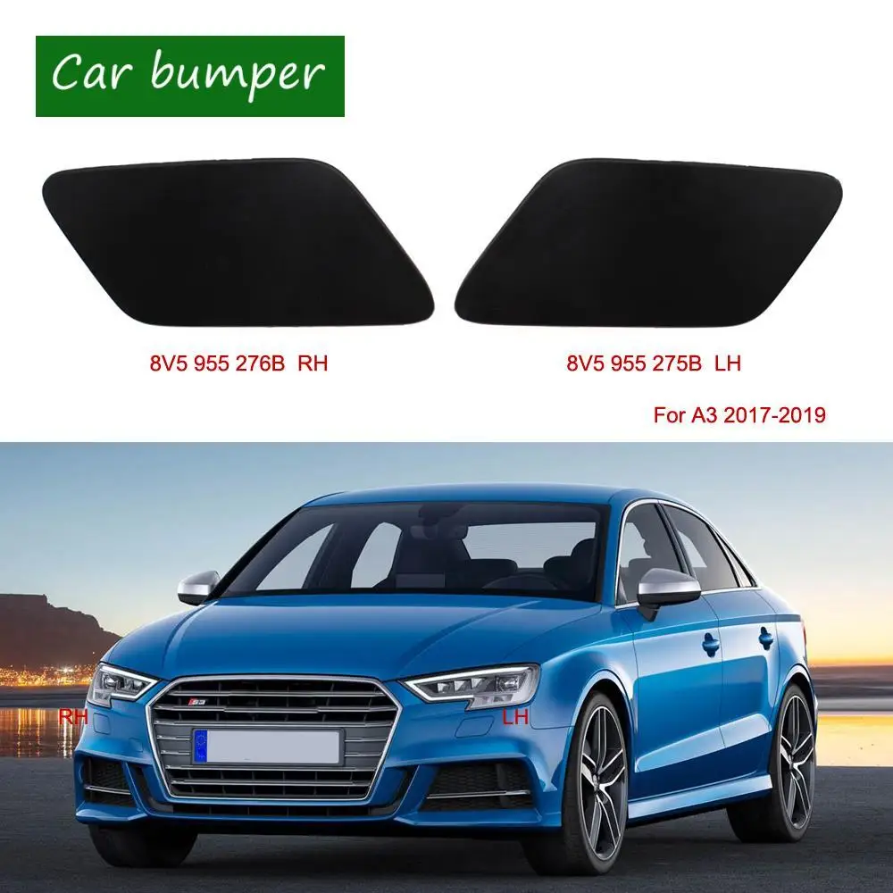 

Front Headlight Headlamp Washer Nozzle Cleaning Actuator Cover Cap Lid For Audi A3 2017 2018 2019 NEW