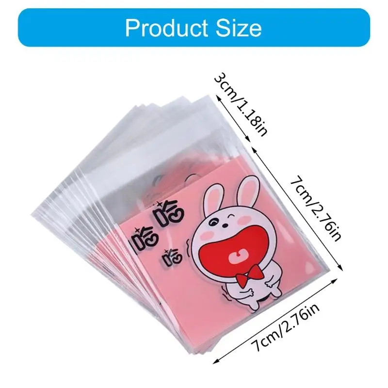 Langlebige Party -Snacks -Taschen Easy Robbenbeutel für Keks und kleine Leckereien