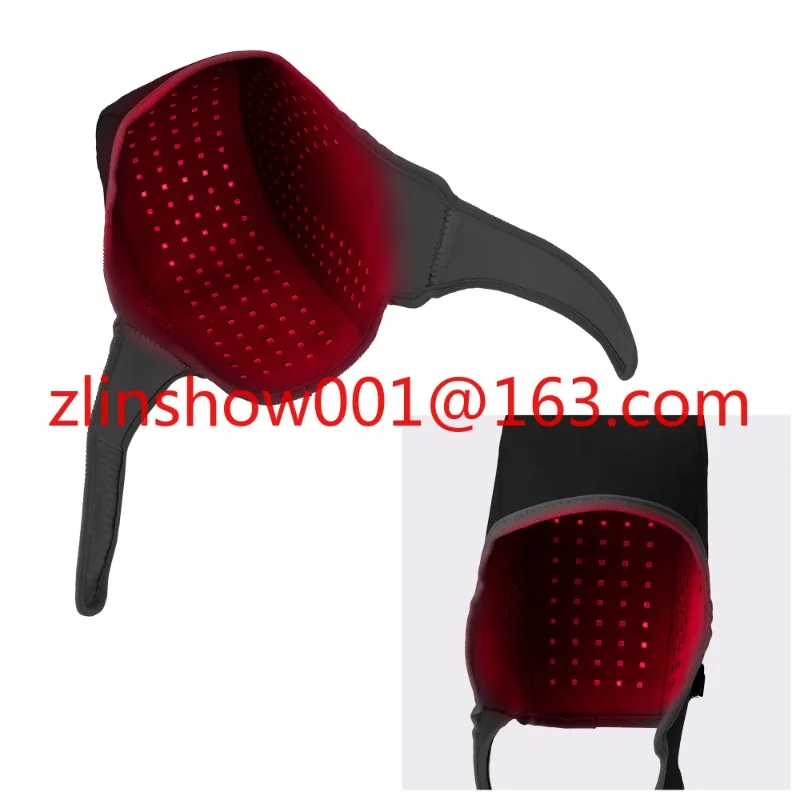 Customize Wavelength Portable Cost-effective 450nm 670nm 810nm  LED Infra Red Light Therapy Cap for Salon Clinic