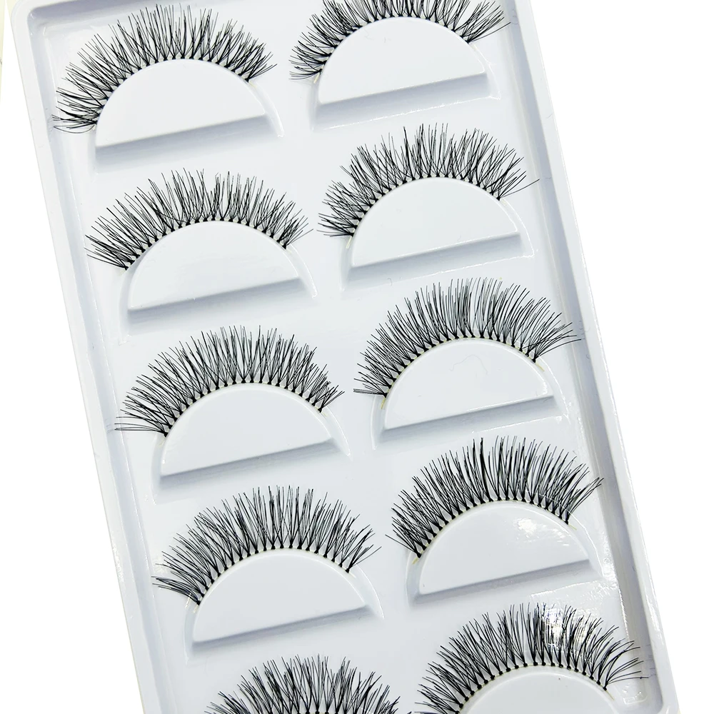 Zachte Natuurlijke Wimpers Valse Wimpers Make-Up Wimpers Schoonheid Tool Lash Extensie Maquillaje Faux Cilios Handgemaakte 5 Paar