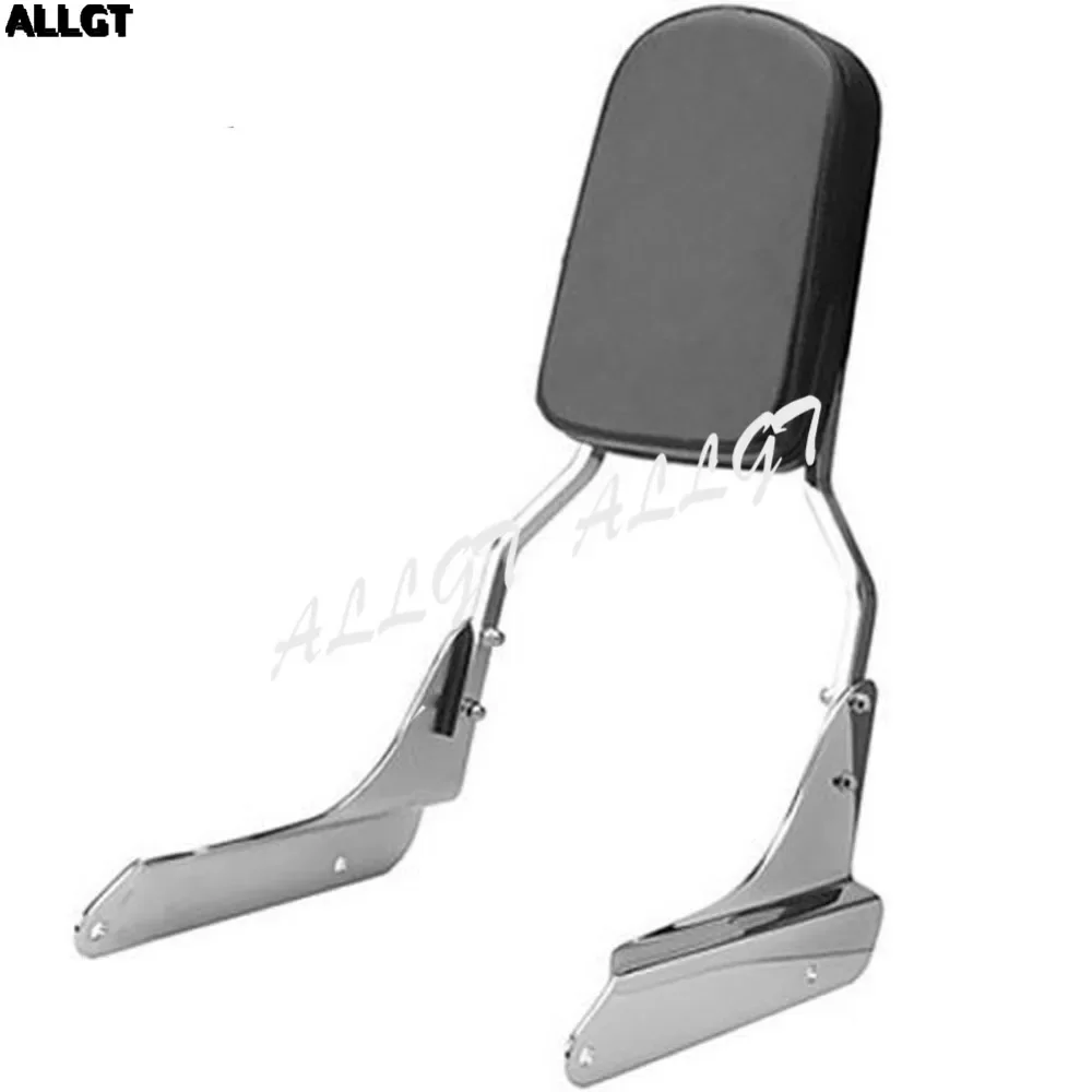 

ALLGT Rear Sissy Bar Passenger Backrest For Honda Steed VLX600 VT600C 1998-2007 1999 2000 2001 2002 2003 2004 2005 2006