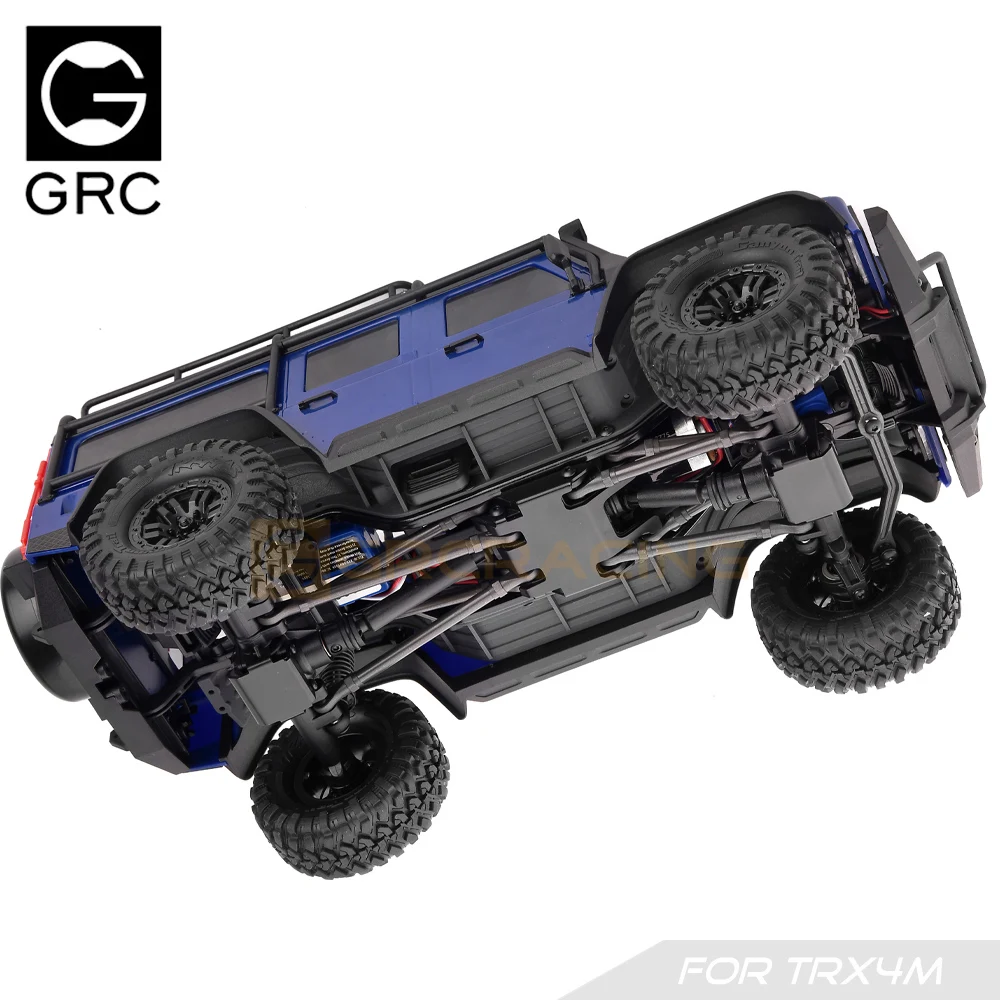 GRC 3D dicetak bingkai błotnik zestaw modifikasi cocok untuk 1:18 pengendali jarak RC TRX4M obrońca/BRONCO