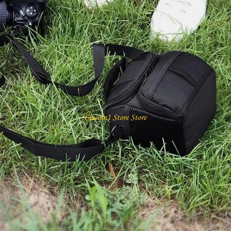 A3PC محمولة الصدمات تصوير الفوتوغرافي كيس الكتف مقاوم للماء مادة الجيب الأمامي السوستة أمامي لمعدات الكاميرا