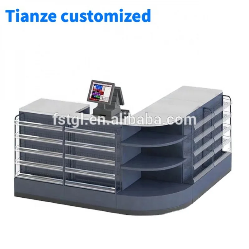 [Customized]Hot sale retail shop equipment Convenience store checkout counter