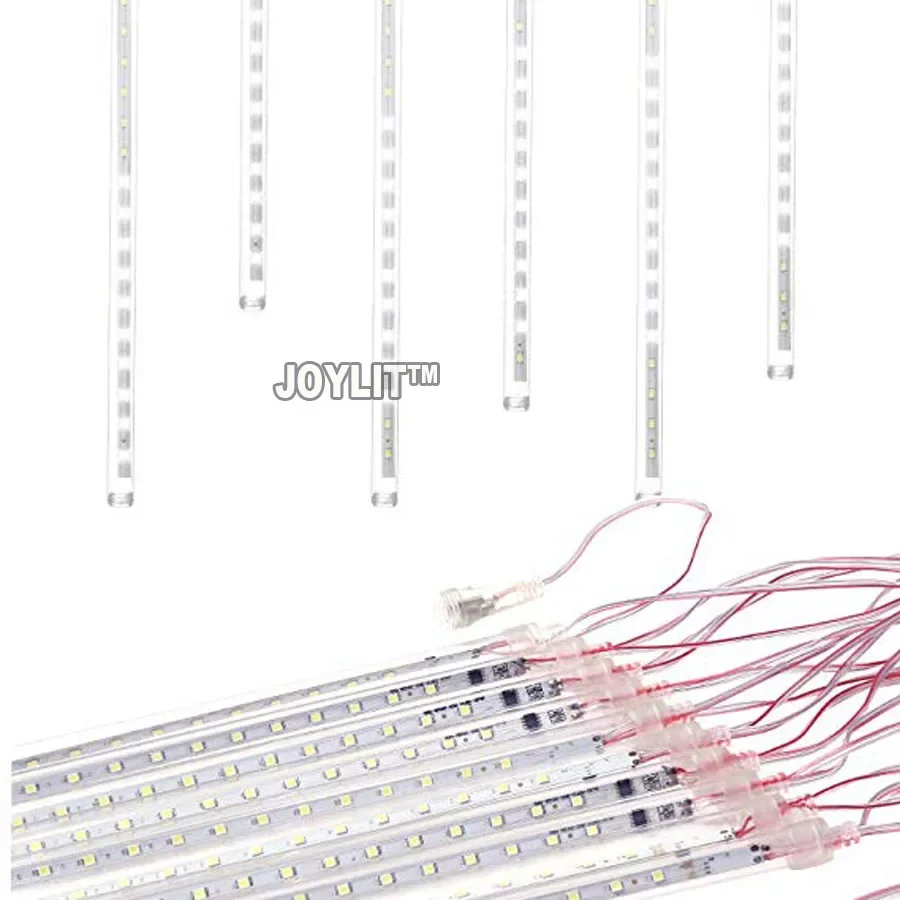 

10set SMD 2835 AC100-240V Christmas Decoration 19.68inch 50CM Tube LED Meteor Shower Rain Tubes Wedding Party Garden Light