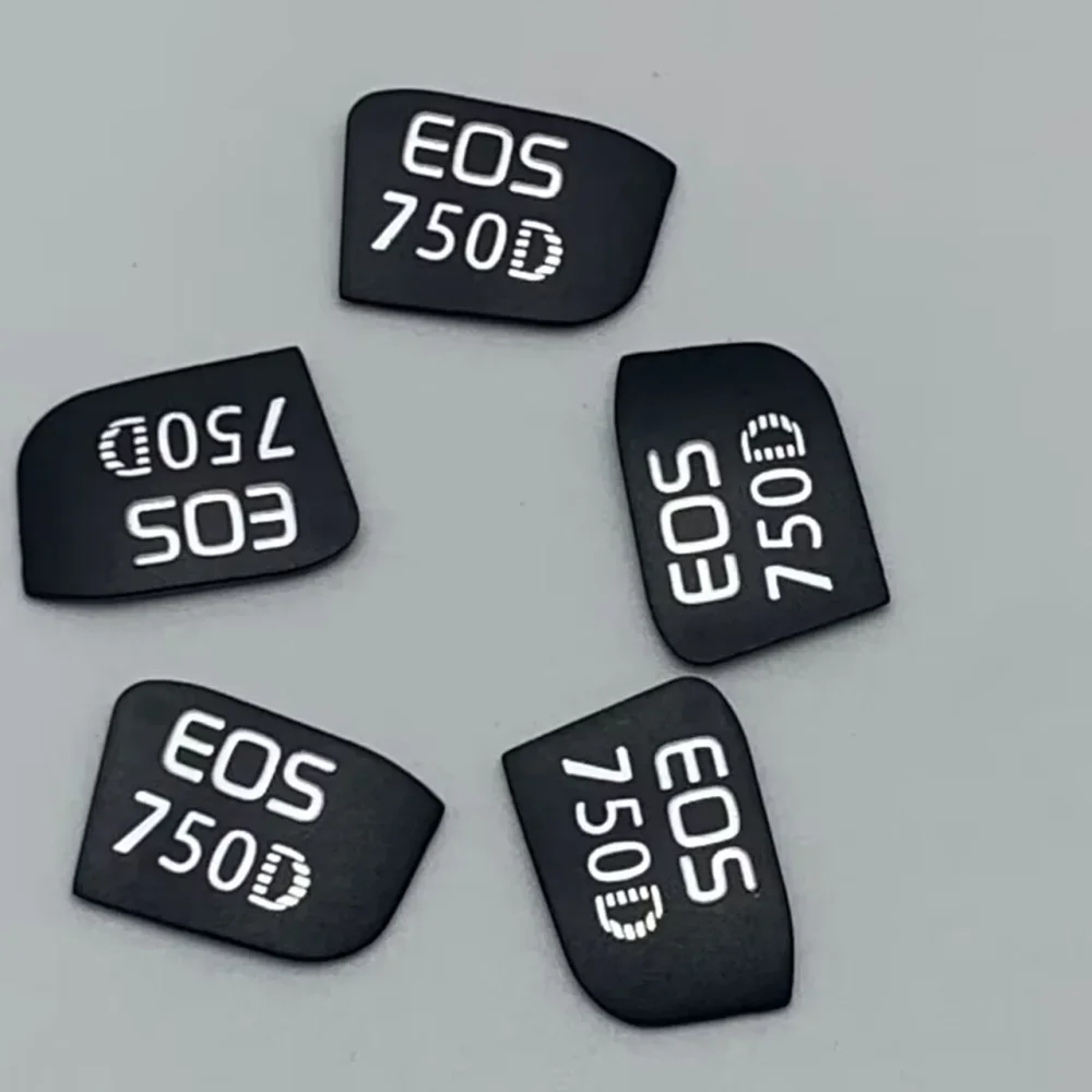 1pcs New FOr EOS 600D 700D 750D 760D 800D 1100D for Canon body LOGO Nameplate Label Replacement part