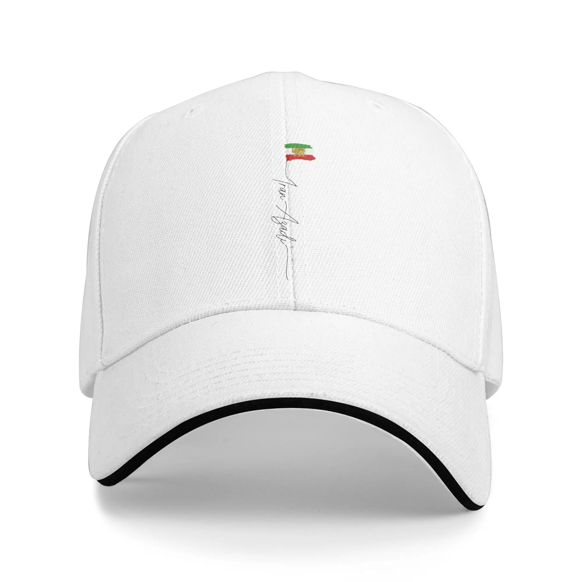 Women Men Iran Persia Signature Flag Outdoor Hat Spring  Trucker Cap Casual Baseball Cap Hip Hop Snapback Sunshade
