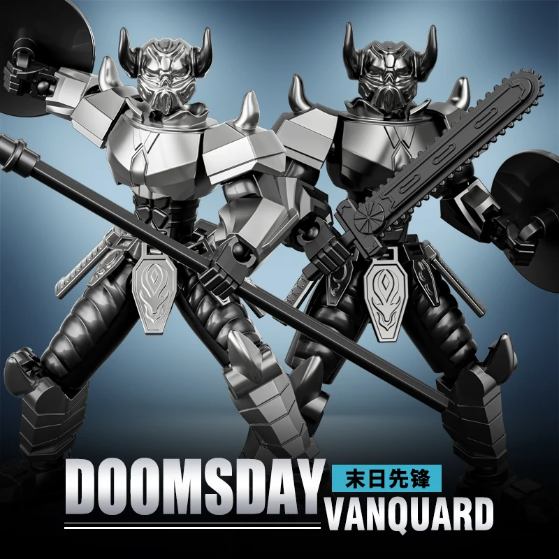 Vanguard Of Doom Mech Model T13 Figure 3D Printed Multi-Jointed Movable Lucky Robot 13 Action Figure Dummy DIY Assembly Toy view 2