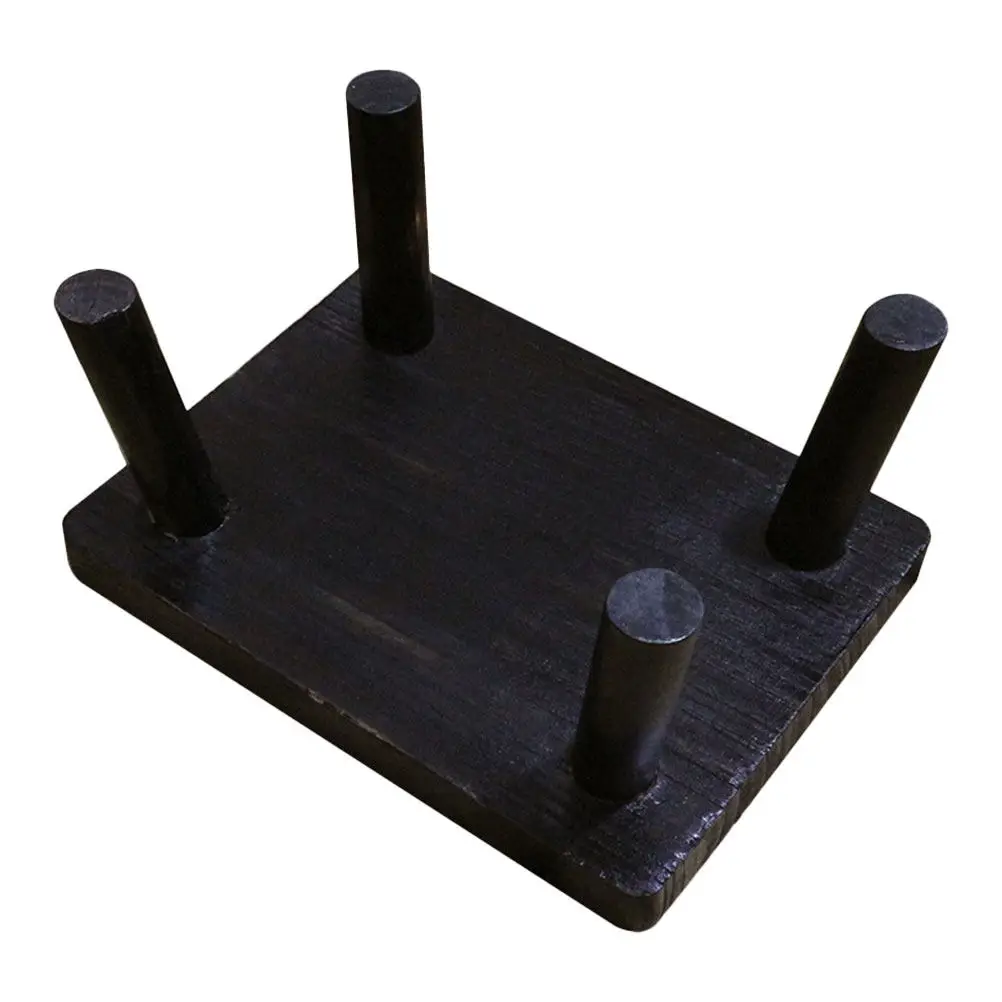 

Japanese Style Low Table Solid Wood Rectangular Stool Small Tea Coffee Table for Bedroom Bay Window Versatile Use