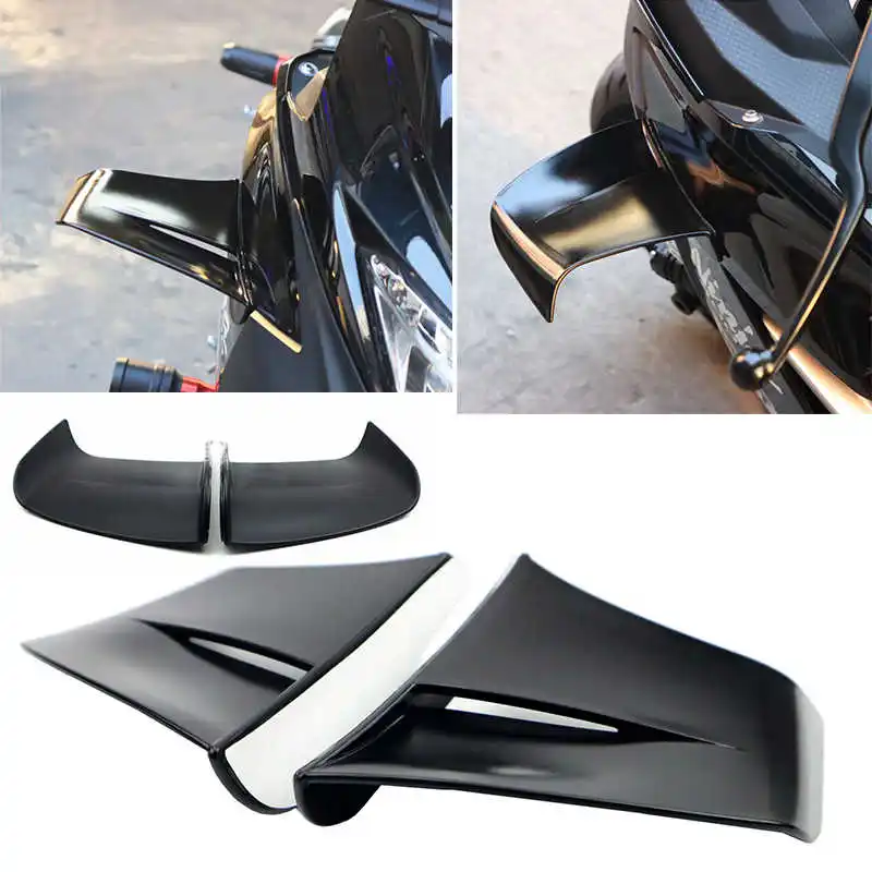 Decorative sticker suitable for refitting Kawasaki Ninja 250/300/400 sports car motorcycle with fixed wing side air knife.