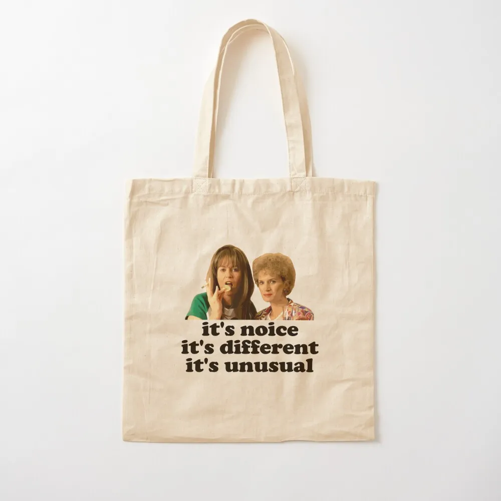 

it's nice, it's different, it's unusual Tote Bag handbag Large bags for women university shopper bag Canvas Tote Bag