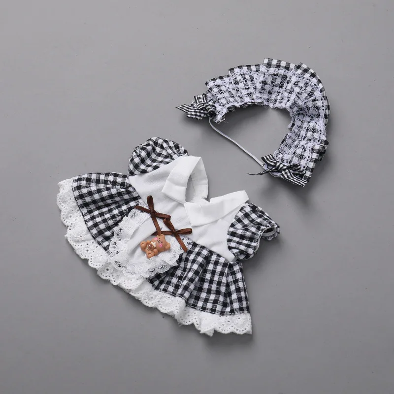 Speelgoedaccessoires 20 cm kleding voor poppen Pop Lolita-jurk Mooie pluche poppenkleertjes