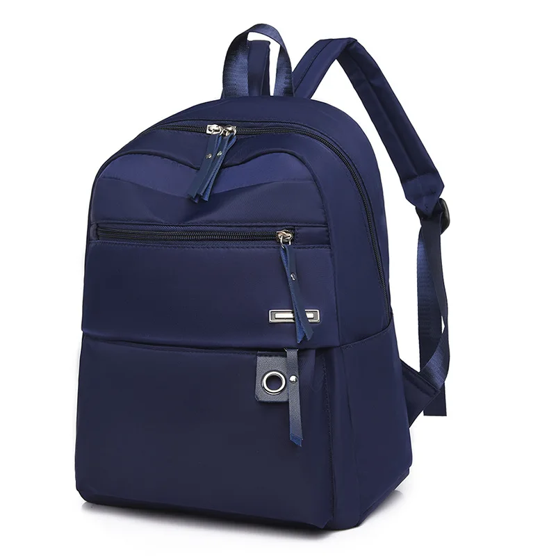 

Europe and the United States new fashion backpack ladies Oxford cloth backpack large-capacity travel business bag.