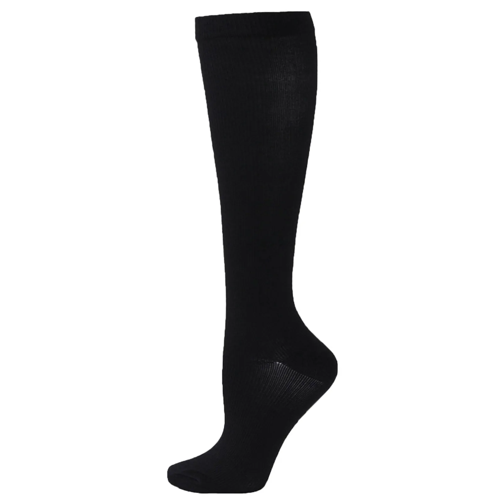 

Unisex Solid Compression Socks Spring Autumn Women Men Elastic Varicose Veins Long Socks Cycling Ourdoor Sports Hiking Stockings