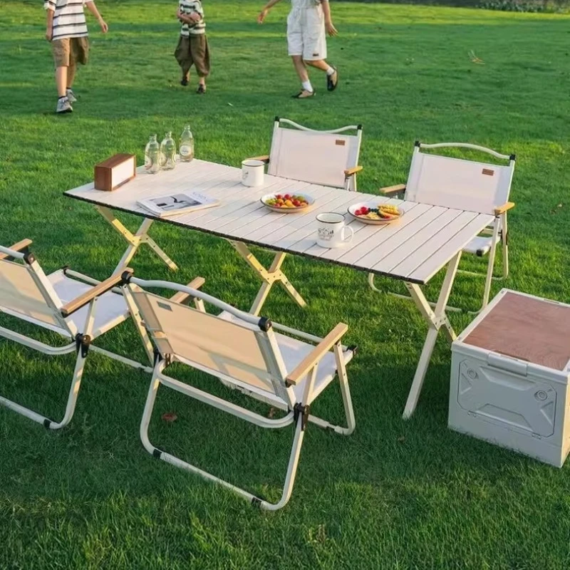 Backpacking Ultralight Camping Table Folding Multi Function Camping Table Portable Outdoor Mesas Plegables Outdoor Furniture