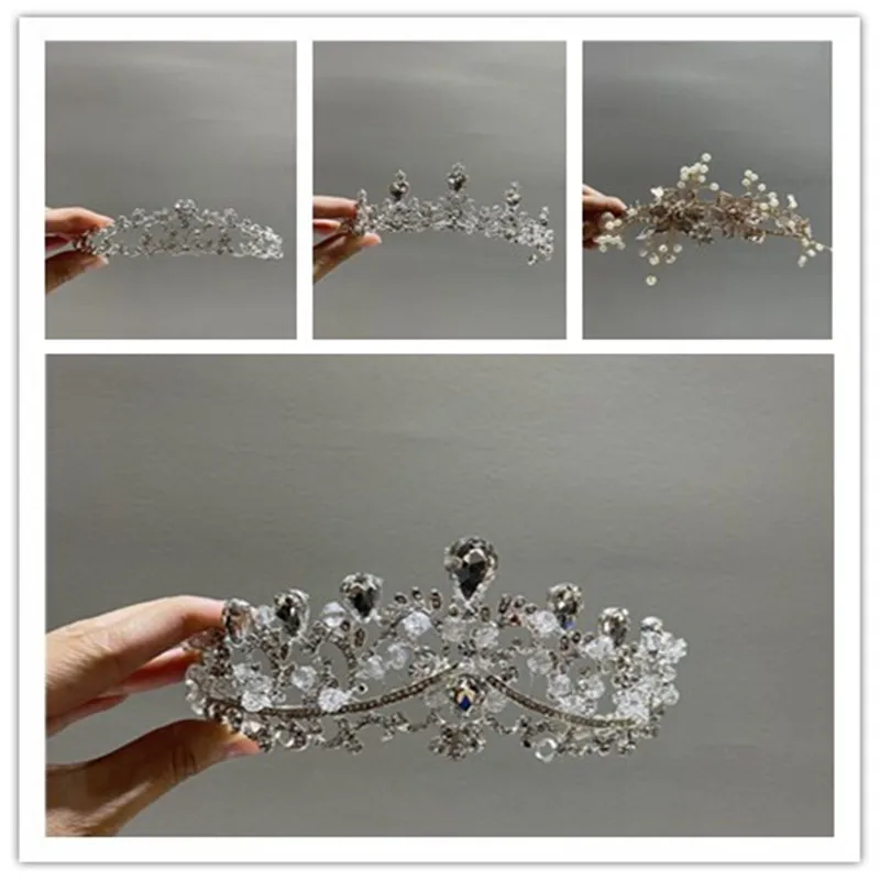 Lowest Price! Flawless Crown With Minor Flaws, But Don't Influence Wearing, Make An Inventory of The Stock Wedding Accessory