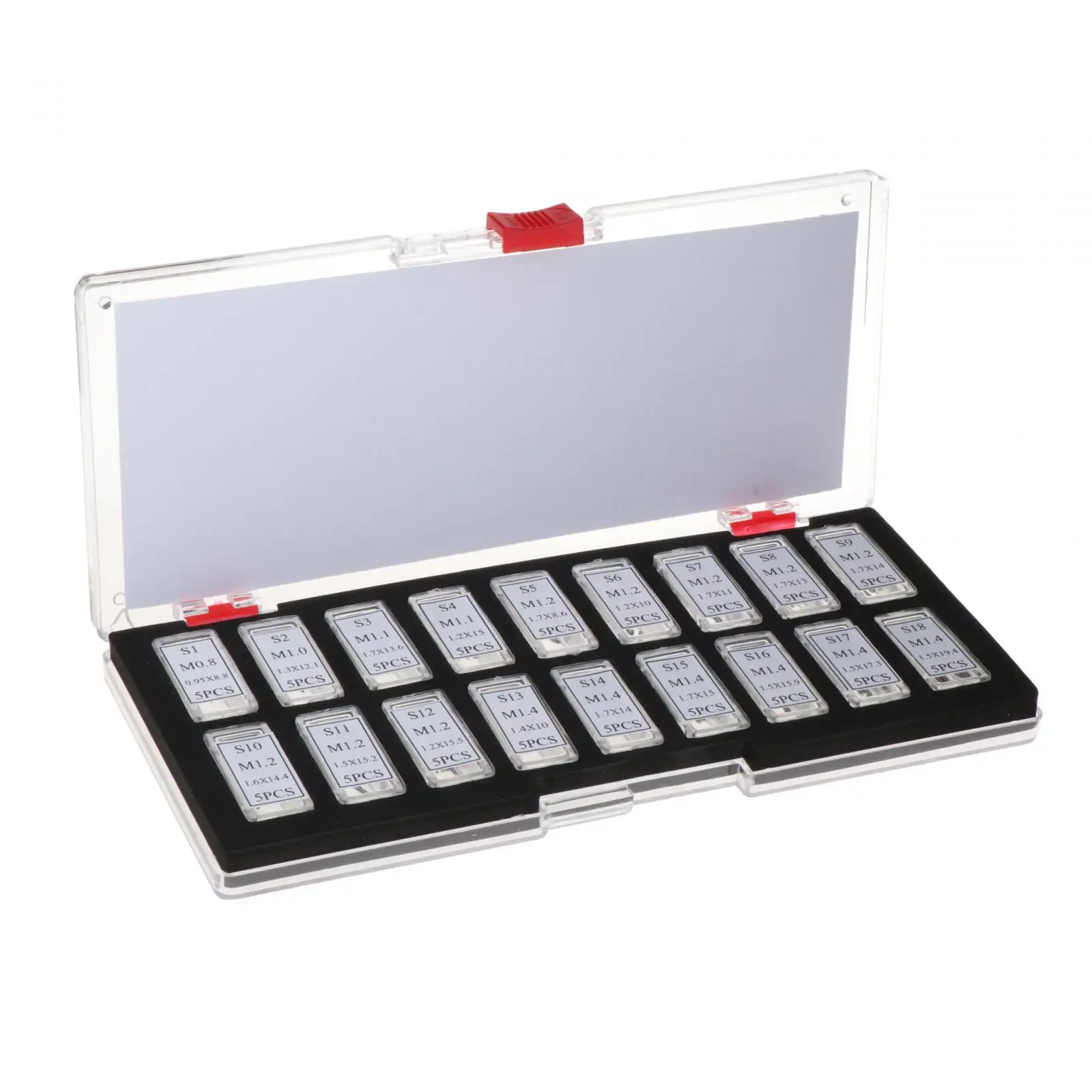 Watch Band Pins Screws Replacement Set 18 Different Sizes for Watch Repair Tools Professional Kit