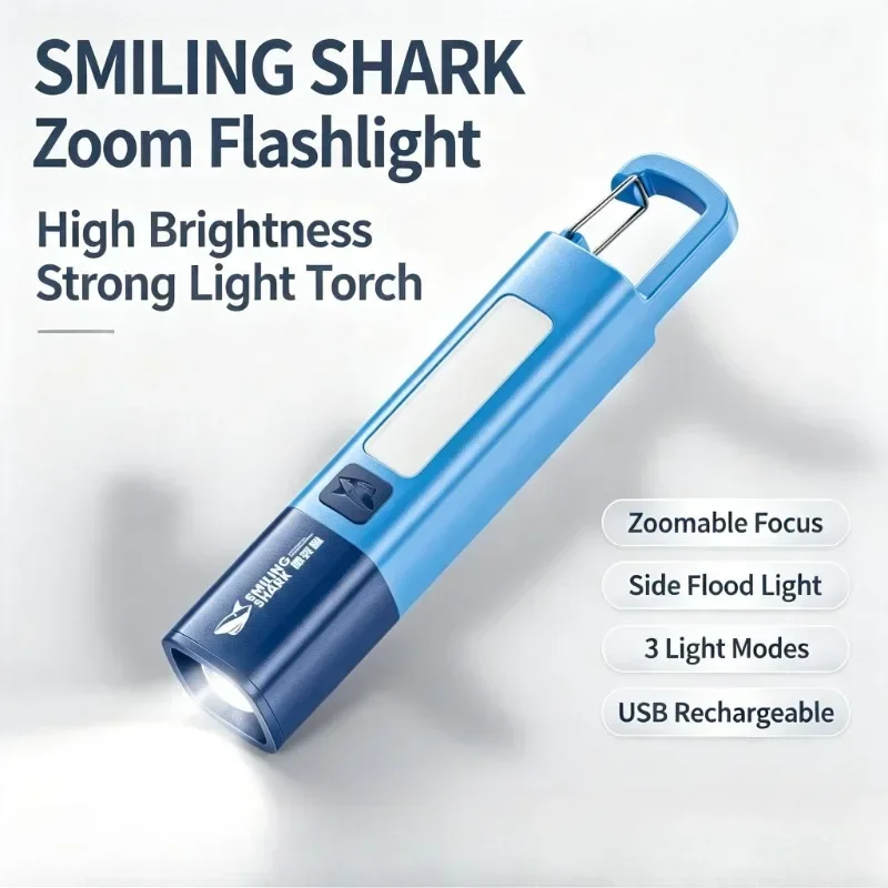 lanterna-portatil-com-zoom-e-alta-intensidade-de-luz-da-marca-smiling-shark-com-luz-lateral-de-grande-alcance-ideal-para-emergencias-ao-ar-livre-–-modelo-sd-1023