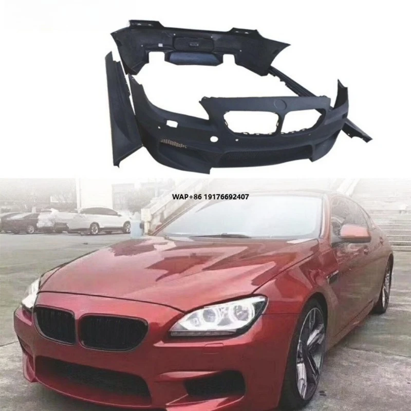 Wet Carbon Fiber Luxury Front Bumper Lip Body Kit with Easy Installation for F82 2014-2020
