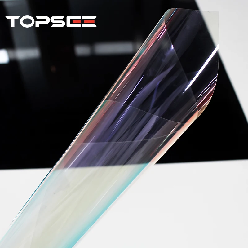 

Антицарапинная нанокерамическая пленка для окон с изменением цвета, УФ-защита, защита лобового стекла из ПЭТ, материал ПВХ