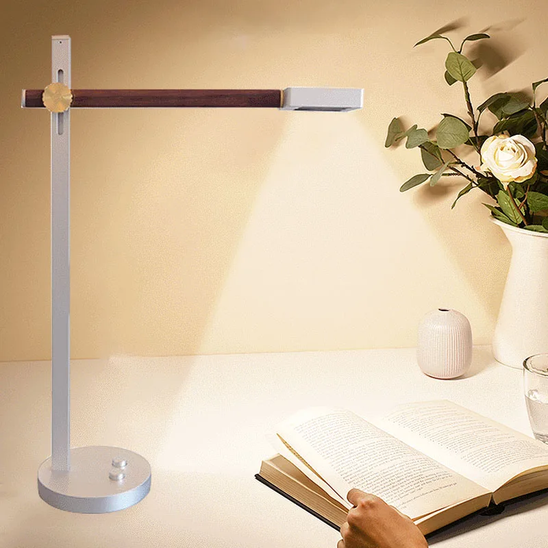 E-kong Intelligent LED Desk Lamp Neutralizing Blue Light Reading Light Stepless Dimming Light,Private Customization Table Light