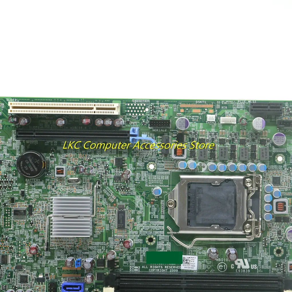 Imagem -04 - Original para Dell Optiplex 980 Sff 980sff Desktop Placa Mãe C522t Cn0c522t Q57 Q57 Lga1156 Ddr3 Placa Mãe 100 Testado