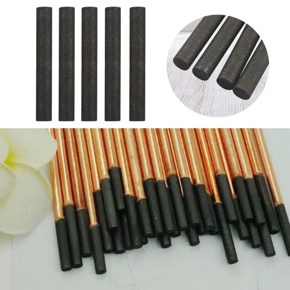 

5Pcs Graphite Electrode Cylinder Rod Fast Conduction High Density Educational Tool Science Education Graphite Conductive Rod fo