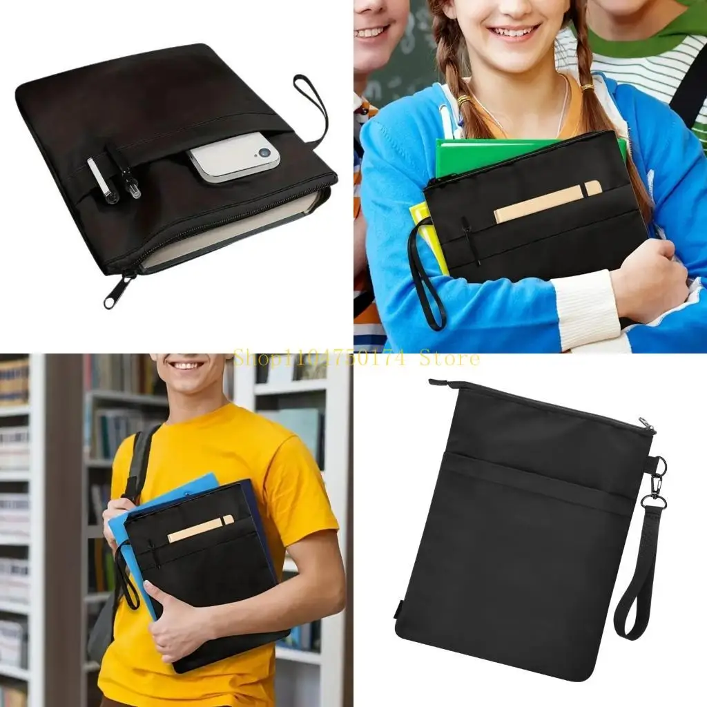 Protecteurs livres à fermeture éclair pour les voyages usage quotidien avec poche rangement